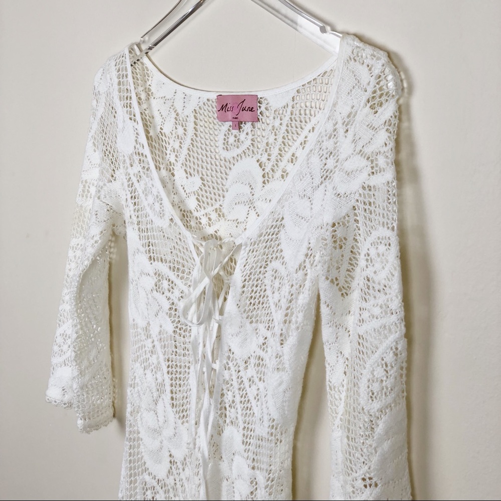 MISS JUNE PARIS |  Crochet dress